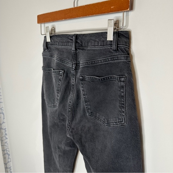 Reformation Black Skinny‎ Jeans Classic Fit size 25 Button Fly EUC - Picture 11 of 12